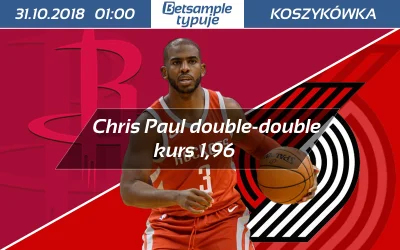 Masa_betsample - Propozycja na noc od ekipy @Betsample : 

NBA
Portland Trail Blaz...