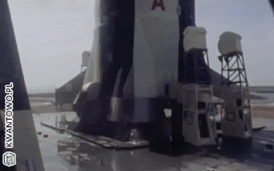 AAA90 - Odpalenie silników F-1 przy Saturn V. Jest moc ( ͡° ͜ʖ ͡°):