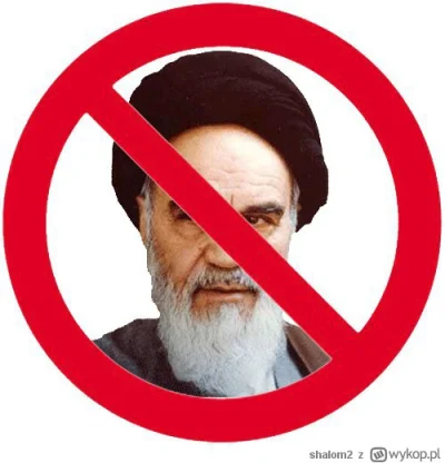 w.....a - Na zdjęciu Ruhollah Chomejni, były przywódca Iranu, który zmarł 26 lat temu...