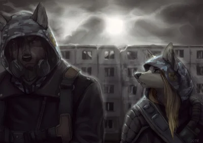 Noniusz - #furry #chernobyl #postapo