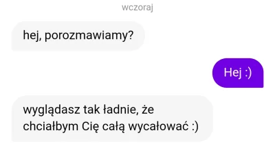 M.....w - To zagadał, chociaż przy innych wypadł blado.