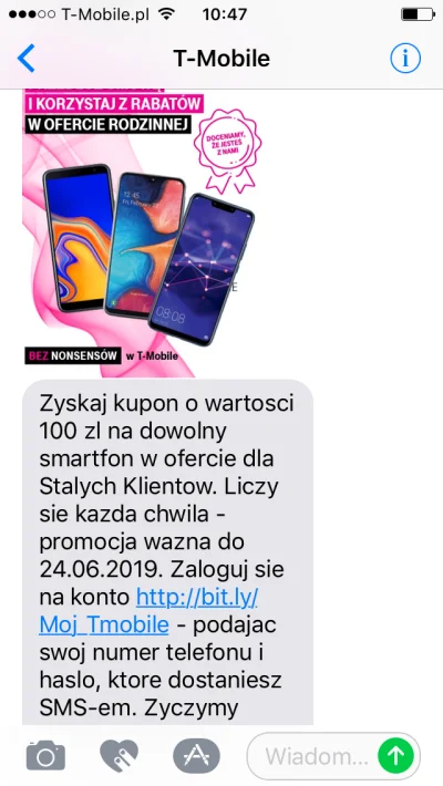 Erbolt - Dzięki T-mobile za wysłanie mi dzisiaj promocji (dzisiaj jest 25.06). Jak wi...