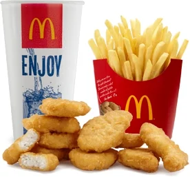 N.....i - Jakbym pracował w McDonaldzie to dawałbym ludziom dodatkowe nuggetsy do pos...