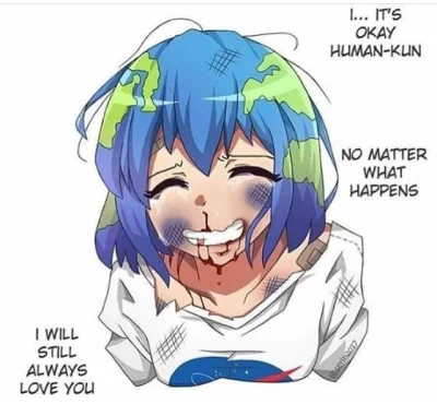 kedzior1916 - #randomanimeshit #originalcharacter #earthchan