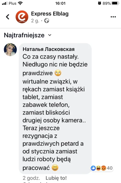 cmentarnapolka - Jakie złoto! Komentarz pod artykułem o pokazie laserowym zamiast pok...