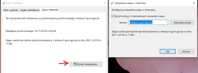n0rmal - @handballer: Ustaw może inny serwer np tempus1.gum.gov.pl > Panel sterowania...