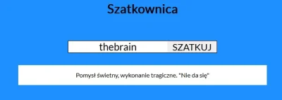 theBrain - Odnośnie szatkownica..

PS. to prawda 

#szatkownica #wykopowaszatkownica ...