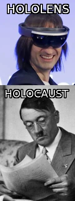 CalyCzasTluklo - #holocaust #hitler #hololens #heheszki #humorobrazkowy