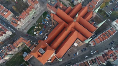 ZAWADIAK - Gdańsk, Bazylika Mariacka po remoncie. Wyjątkowe zdjęcia z góry. .

#gda...