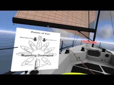 marineverse - Kurs względem wiatru - naucz się w wirtualnej rzeczywistości z #htcvive...