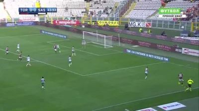 C.....R - Belotti z nożyc na 1:0 z Sassuolo. 
#golgif #mecz