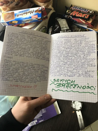WolfSky - Poprosiłem moją babcie żeby mi spisała kilka rzeczy do mojego zeszytu z prz...