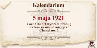 ksiegarnia_napoleon - #kalendarium #historia #perfumy