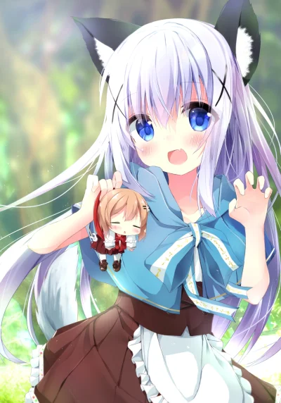 l.....f - #randomanimeshit #gochuumonwausagidesuka #cocoahoto #chinokafuu #kemonomimi...