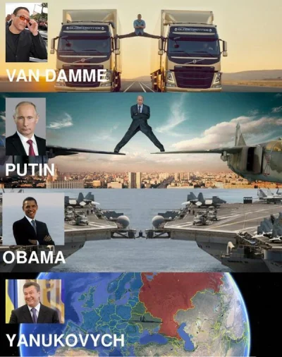 LostHighway - #humor #humorobrazkowy #putin #vandamme #polityka