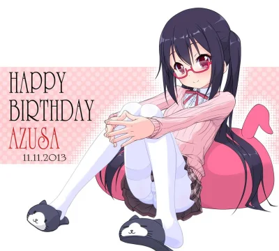 BlackReven - Wiecie kto ma dzisiaj urodzinki?



Happy Birthday Azu-nyan :3



#anime...