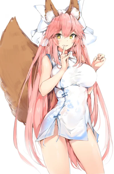 bakayarou - #randomanimeshit #fate #fategrandorder #fateextra #tamamonomae #kitsunemi...