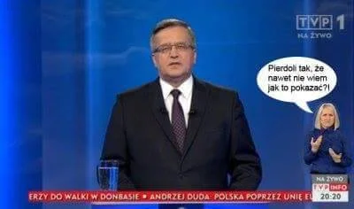 saint - Komorowski zachowuje się jakby by go Kamiński ugryzł w dupę ...
#polityka #d...