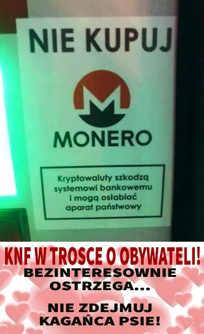 e.....r - W WOLNYM PAŃSTWIE NIE BAŁBYŚ SIĘ DAĆ PLUSA

#kryptowaluty #bitcoin #btc #...