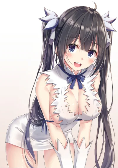 bakayarou - #randomanimeshit #danmachi #hestia #oppai #animeart #pixiv #anime #