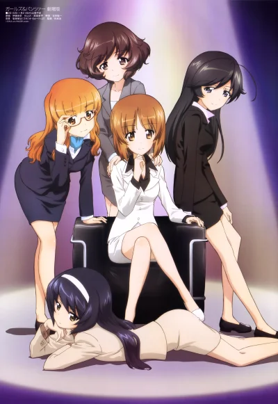 kedzior1916 - #randomanimeshit #girlsundpanzer #saoritakebe #yukariakiyama #makoreize...