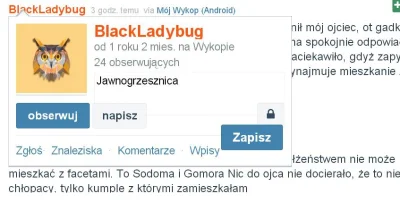 spere - @BlackLadybug: