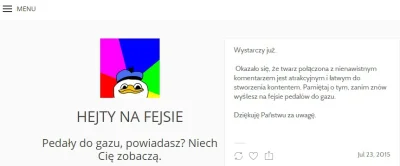 okasz92 - Treść bloga już usunięta, po wejściu jest tylko mała notka: