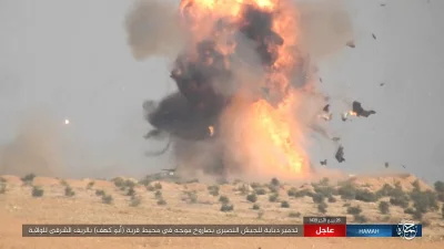 60groszyzawpis - Worek ISIS z Hamy się rozzuchwalił. Dzisiaj zakatowali 2 czołgi rząd...
