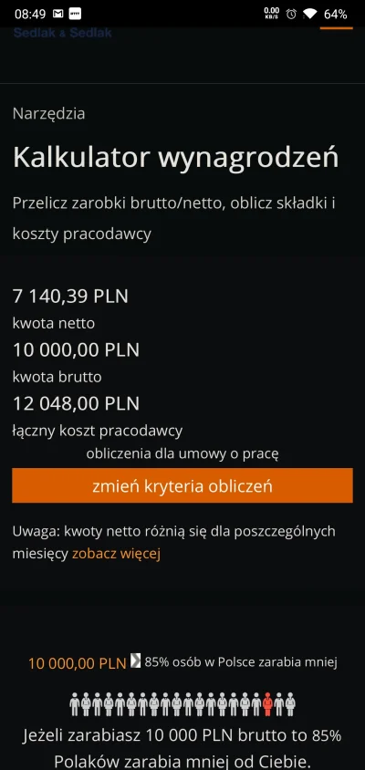 borrow - @AnonimoweMirkoWyznania: 
Jaki #p0lak
Wielki pan szlachcic bo zarabia ~10k b...