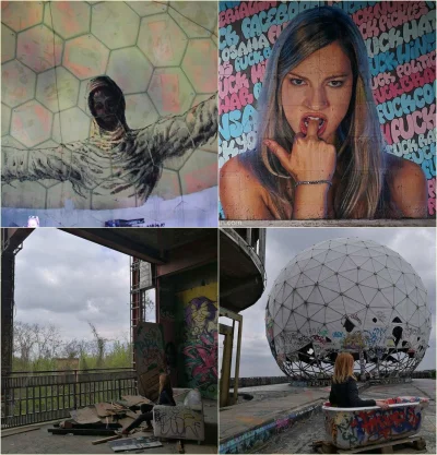 w.....l - Teufelsberg. Miejsce z duszą, historią. Mekka artystów. Teufelsberg, czyli ...