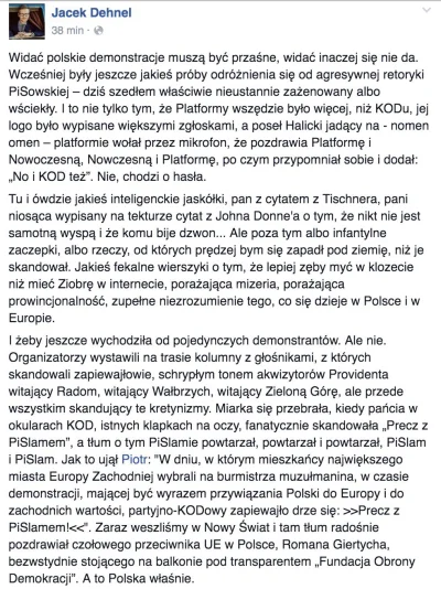 polwes - Idealna recenzja dzisiejszej manifestacji KOD, Platformy i Nowoczesnej.

 ...