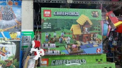 fancomy - @fancomy dodatkowo można zakupić klocki Minecraft aka CUBEWORLD za całe 110...