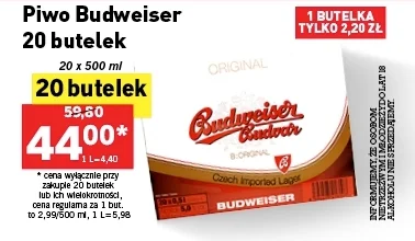 kris03 - Mirki #promocja na #piwo w #lidl 
Budweiser po 2,20 zł przy zakupie całego ...