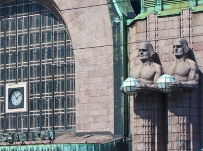 P.....o - Dworzec kolejowy w Helsinkach

#architektura #ciekawostki #finlandia #art...
