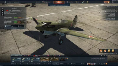 Morderczy_Morszczuk - Dzisiaj wbiłem asa załogi na radzieckim P-40E-1. Jak na razie t...