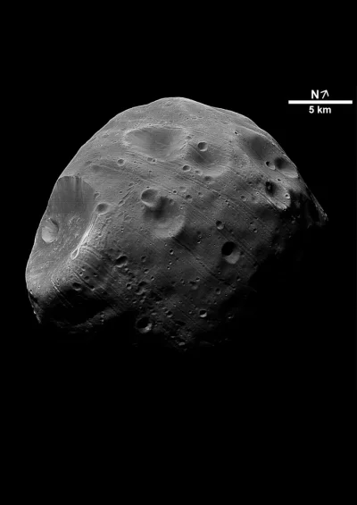 Hendryg - Poznajcie Phobos! Księżyc Marsa. Jest całkiem mały. 

#astronomia #mars #ws...