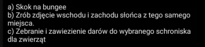 Artosh - @Artosh zapomniałam o zadaniach (nie udało się zebrać nic od sąsiadów, więc ...