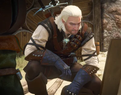 Sachees - Geralt nie jest Słowianinem. Szok. Patrzcie na te pięty...
#wiedzmin3 #wie...