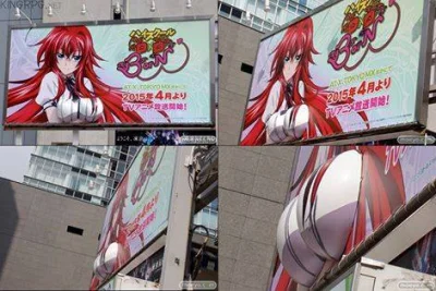 R.....a - #randomanimeshit #reklamajaponia #highschooldxd #byloczyniebylo