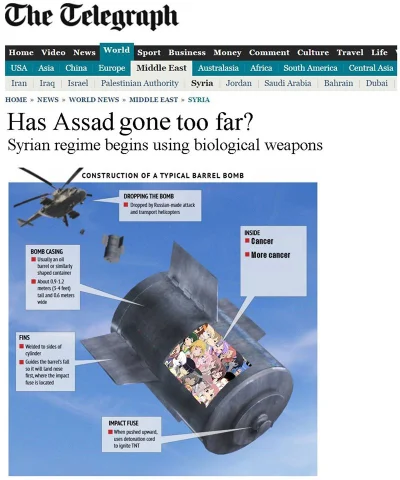 F.....o - Bomba najgorsza z możliwych ( ͡° ʖ̯ ͡°)
#bliskowschodniememy #syria
SPOIL...