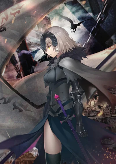 LlamaRzr - #randomanimeshit #fate #fategrandorder #avenger #jeannedarc #jeannealter #...