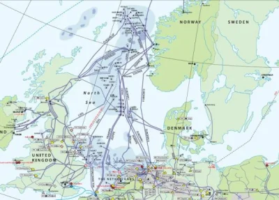 BobMarlej - @lennyface: Mogą się krzyżować. Mapa rurociągów na Morzu Północnym: