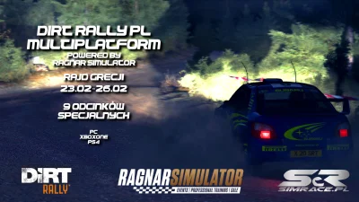 Bayer - Dirt Rally PL nawiązuje współpracę z Ragnar Simulator! Wspólnie przygotowaliś...