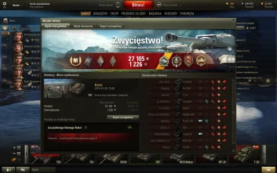 Arxas - #wot #bojowkat67

Trochę mało obrażeń, ale za to sporo fragów. Brakło ułamk...