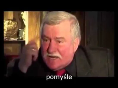 MrEquer - Nie pomyśl kiedykolwiek, że Wałęsa mógł być po tamtej stronie. #twbolek #le...