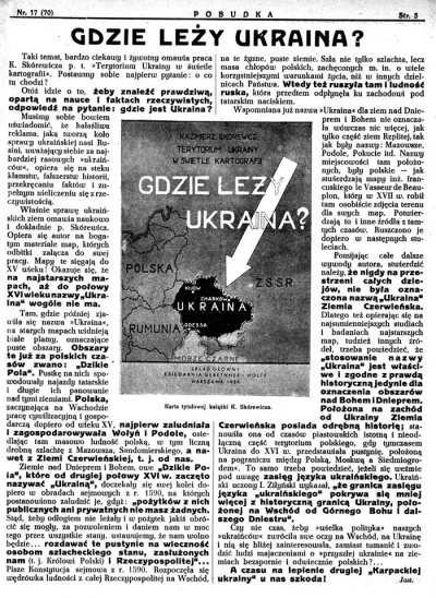 3.....s - Artykuł ze szlacheckiego pisma z 1939 r. na temat Ukrainy

SPOILER