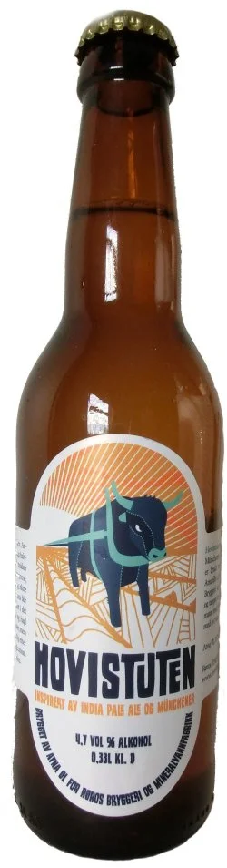 Rajca - #piwo Røros Hovistuten pretendujące do miana IPA, z browaru w norweskiej miej...