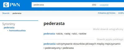 pss8888 - Ja tam nie wiem czemu się oburzają za słowo pederasta. Przecież to po prost...