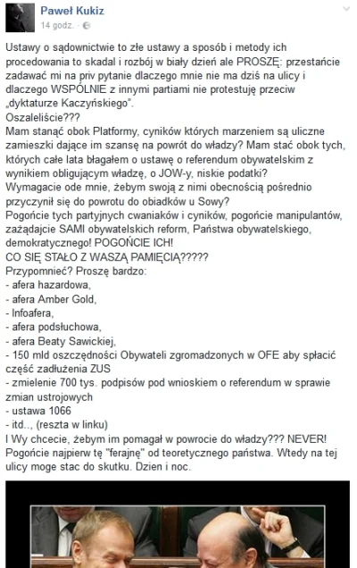 Sondokan - Kukiz, oprócz uchodźców, to najlepsze co mogło się przydarzyć #pis 
#beka...