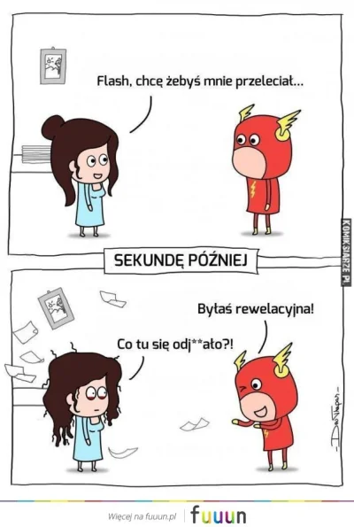 fuuun - Czasem kiepsko być z superbohaterem ( ͡° ͜ʖ ͡°)

#heheszki #humorobrazkowy